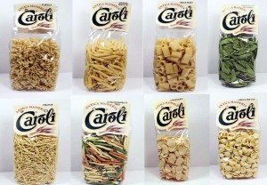 pasta names and shapes