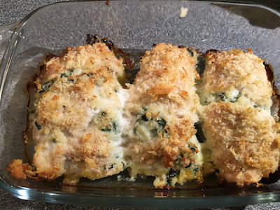 Chicken Rolls with Ricotta and Spinach filling and Cannonata 05