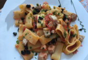 pasta_gragnano_calamari_recipe_fresh_tuna_olive_crumbs_marinated_tuna_tomatoes