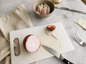 Italian beef wellington with mince