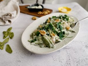 blue cheese sauce pasta