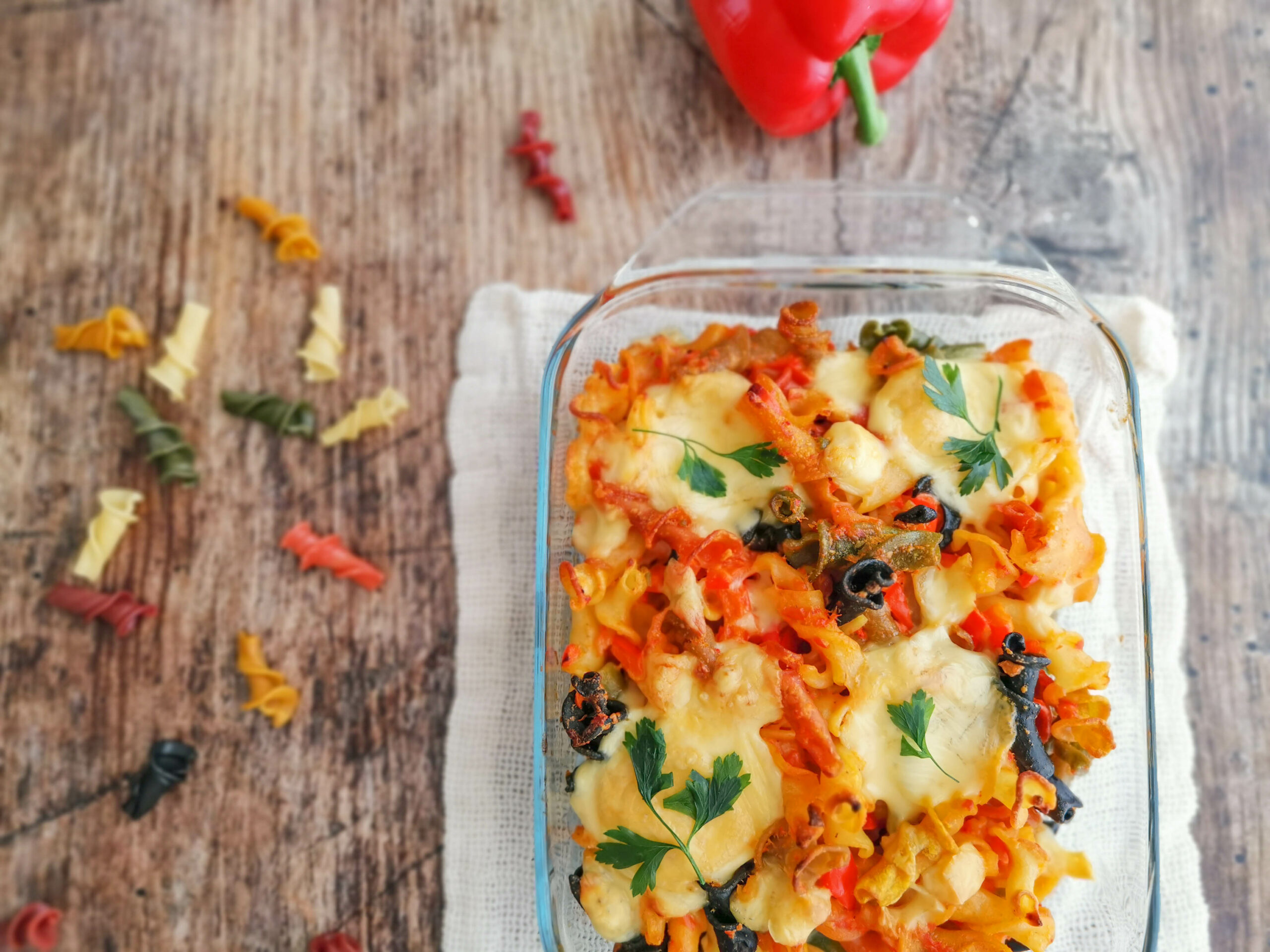 vegetarian pasta bake